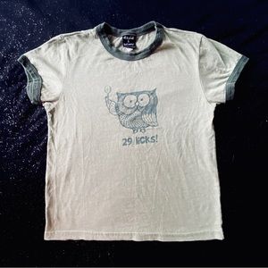 David and Goliath vintage rare 90s y2k grunge babydoll tee